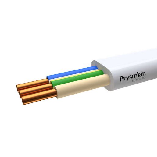 Изображение Провод ПВВП 3х1.5 Б (бухта) (м) РЭК-PRYSMIAN 0703040201