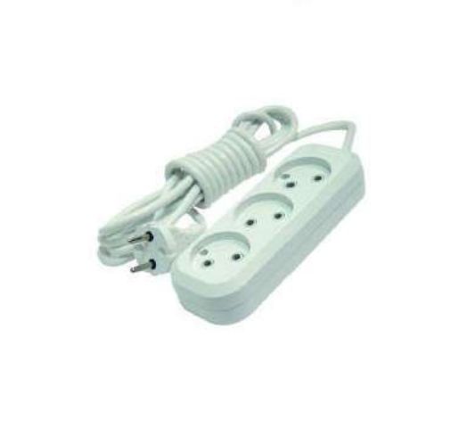 Изображение Удлинитель 3х3м без заземл. 10А IP20 Makel MGP123