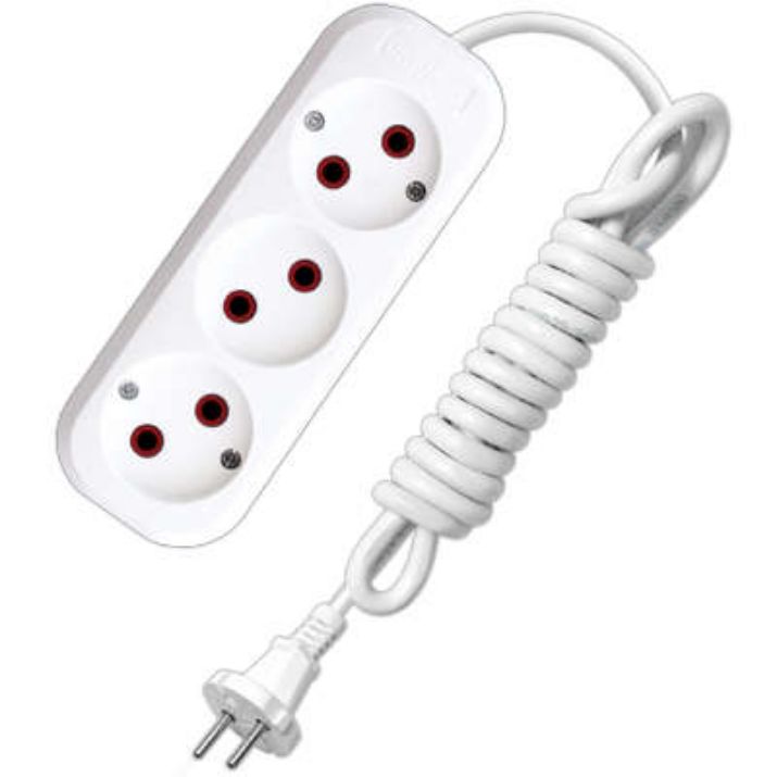 Изображение Удлинитель 3х3м без заземл. 6А IP20 У6-639М ПВС 2х0.75 UNIVersal 639М-03