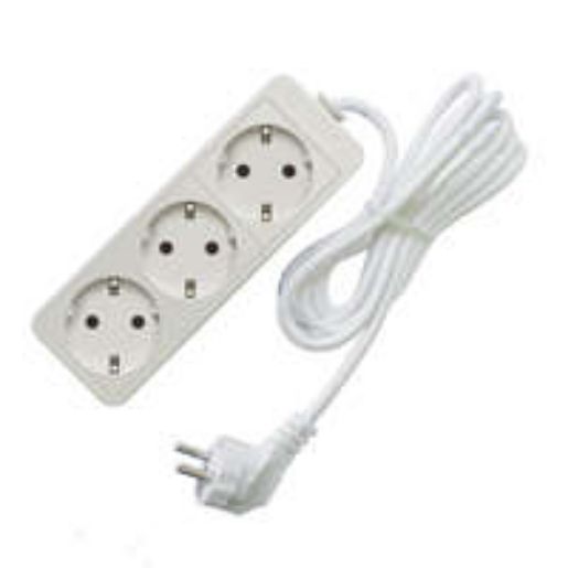 Изображение Удлинитель 3х7м с заземл. 10А IP20 2.2кВт ПВС Союз 481S-9307