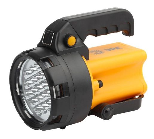 Изображение Фонарь-прожектор аккумуляторный Альфа PA-602 19LED литиевый аккум. 3А.ч ЗУ 220В + 12В (инд. упак.) Эра Б0031033