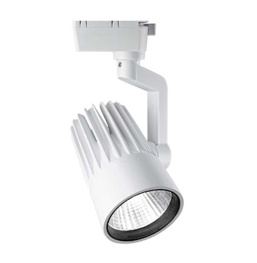 Изображение Светильник светодиодный трековый PTR 0130-2 30Вт 4000К IP40 24град. WH бел. JazzWay 5022737