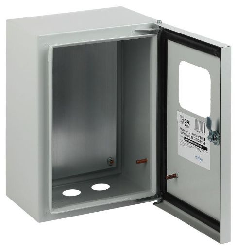Изображение Корпус металлический ЩМПг (окно)-00 290х220х175 IP54 NO_SIMPLE_STM_SHMPg(okno)-00_IP54 ЭРА Б0041659