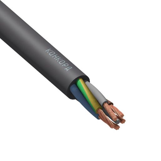 Изображение Кабель КГтп-ХЛ 5х2.5 (N PE) 380/660-3 (м) Конкорд 9268