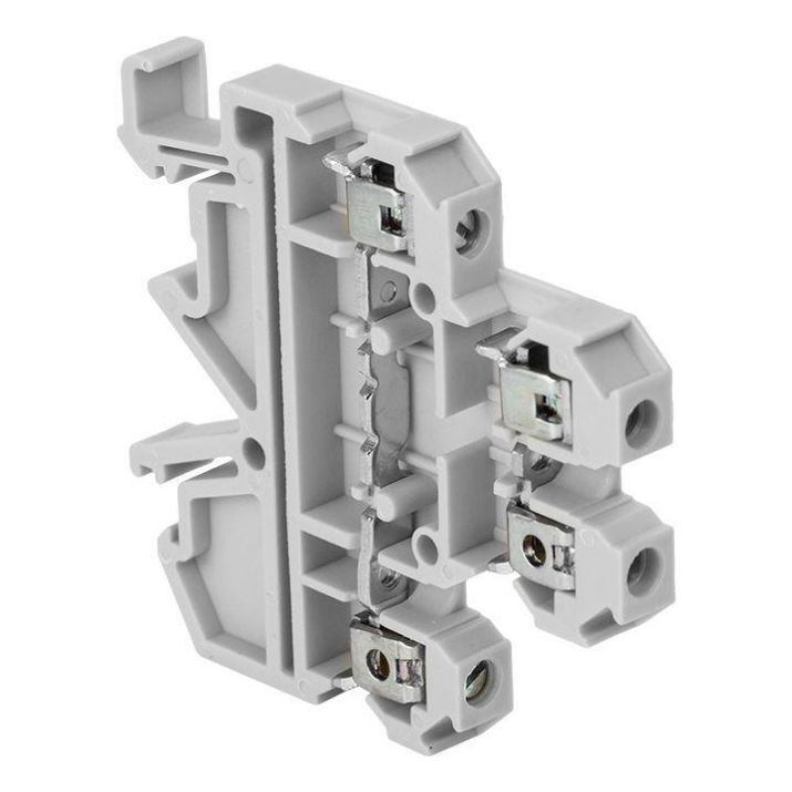 Изображение Колодка клеммная JXB-4/35 двойная сер. PROxima EKF plc-jxb-2-4/35gy
