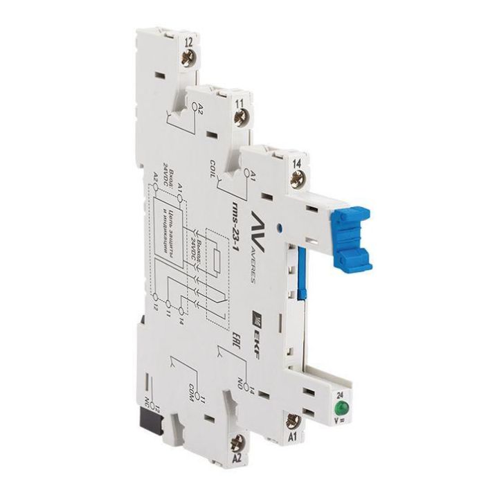 Изображение Разъем для реле РM slim 23/1 AVERES EKF rms-23-1