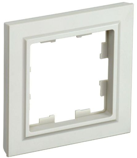Изображение Рамка 1-м BRITE РУ-1-БрКр беж. IEK BR-M12-K10