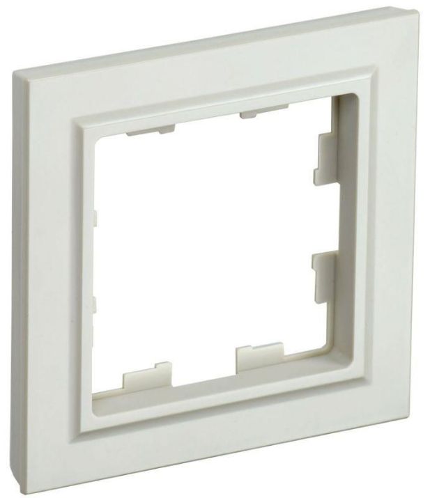 Изображение Рамка 1-м BRITE РУ-1-БрКр беж. IEK BR-M12-K10