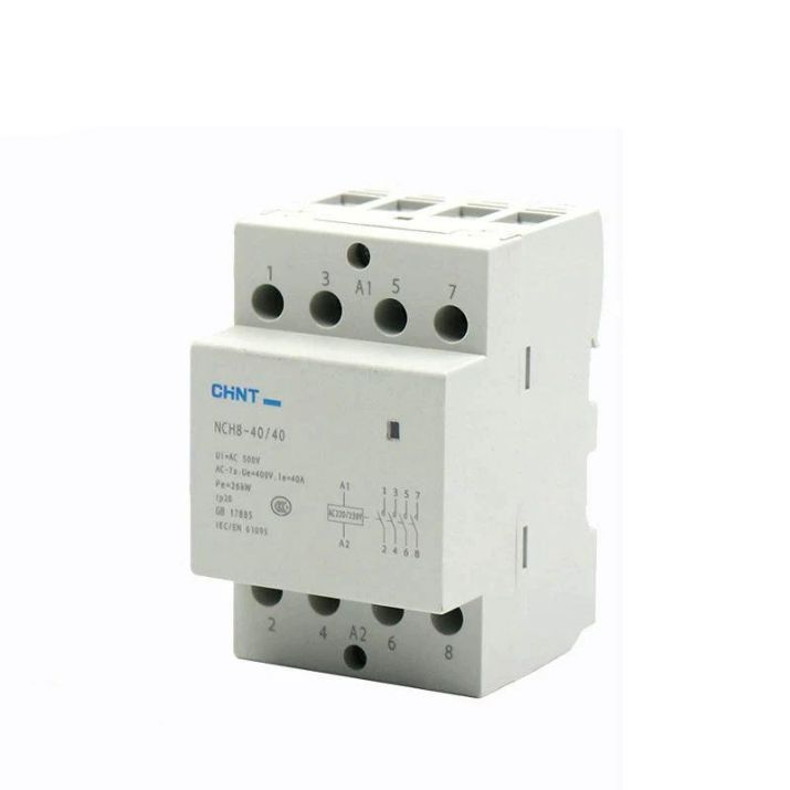 Изображение Контактор модульный NCH8-40/40 40А 4НО AC 220/230В 50Гц (R) CHINT 256099
