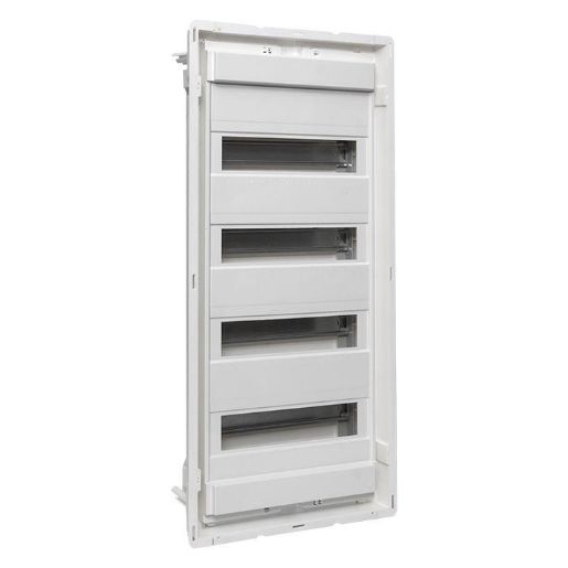Изображение Основание силового щита Nova с DIN-рейками 48мод. IP40 PROxima EKF nv-pbase-48