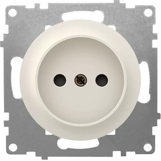 Изображение Розетка 1-м СП Florence 16А IP20 без заземл. винт. клеммы механизм беж. 1E10301301 OneKeyElectro 2172789