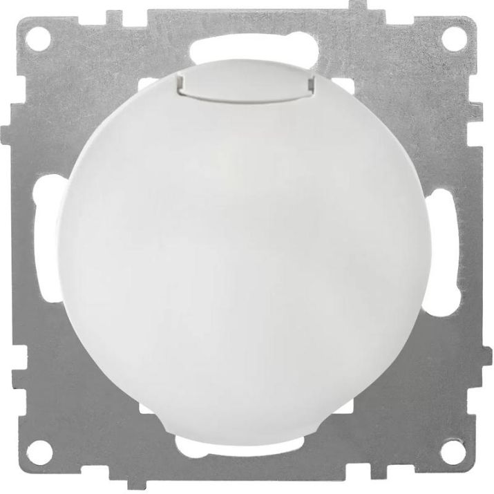 Изображение Розетка 1-м СП Florence 16А IP20 с заземл. с крышкой винт. клеммы механизм бел. 1E10501300 OneKeyElectro 2172768