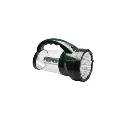 Изображение Фонарь-светильник аккумуляторный Accu AP2008L-LED 24LED + 19LED аккум. 4В 2А.ч КОСМОС KOCAP2008L-LED