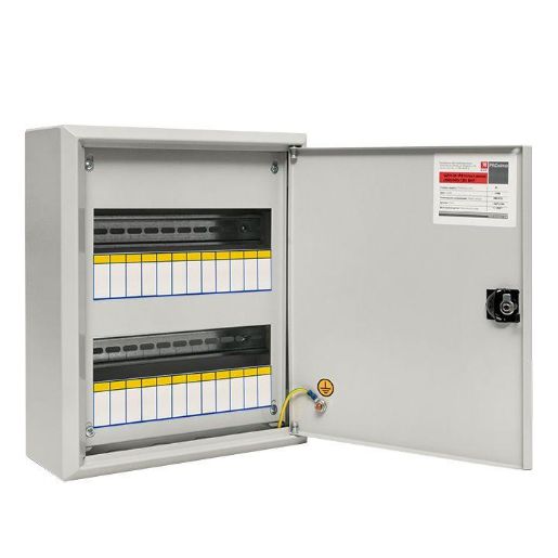 Изображение Щит ЩРН-24 (з) пласт. замок EKF mb21-24n