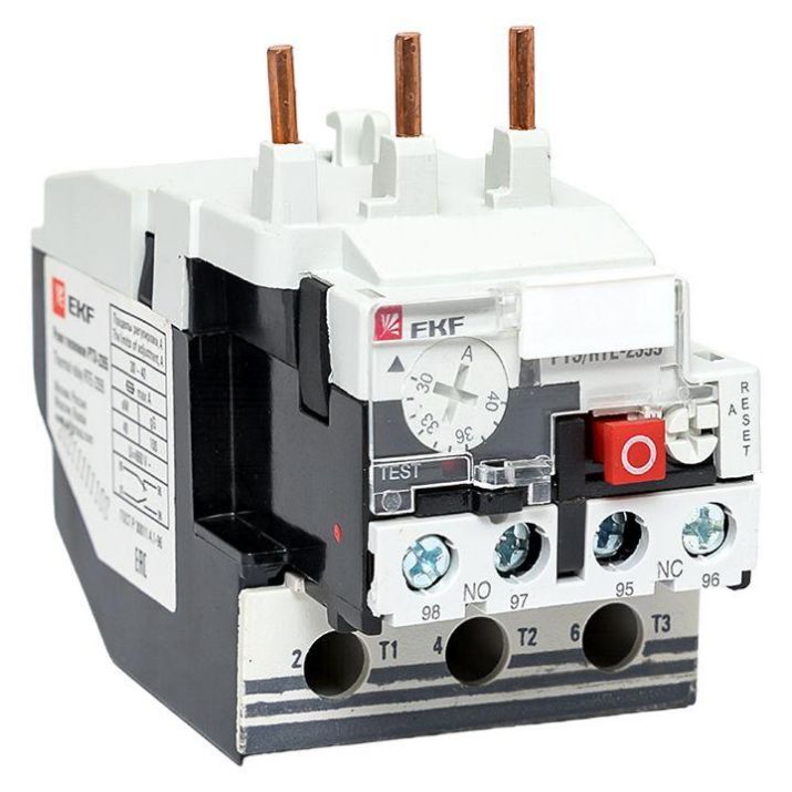 Изображение Реле тепл. РТЭ 3355 30-40А EKF rel-3355-30-40