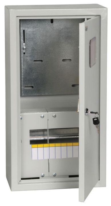 Изображение Корпус металлический ЩУРн-3/9 (540х290х165мм) IP31 TITAN IEK MKM32-N-09-31-ZO