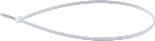 Изображение Хомут кабельный 71 055 NCT-048-500-100/WH 4.8х500 нейл. бел. (уп.100шт) Navigator 71055