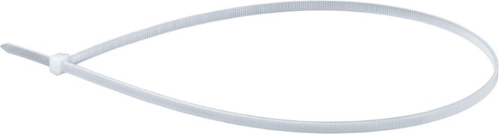 Изображение Хомут кабельный 71 055 NCT-048-500-100/WH 4.8х500 нейл. бел. (уп.100шт) Navigator 71055