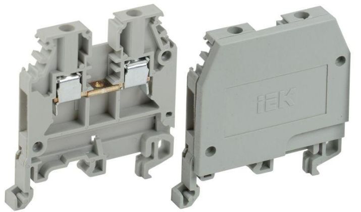 Изображение Зажим наборный ЗНИ-2.5кв.мм (JXB24А) сер. IEK YZN10-002-K03