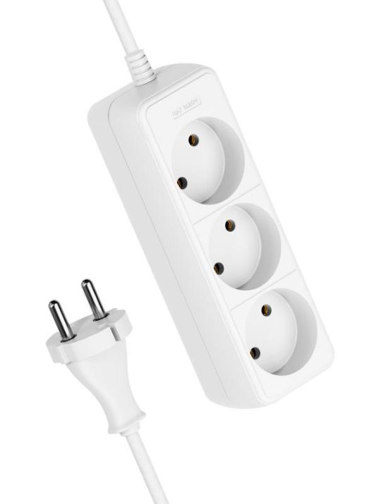 Изображение Удлинитель 3х7м без заземл. 16А IP20 ПВС 2х1 КОСМОС YKsm7m-3g(K)