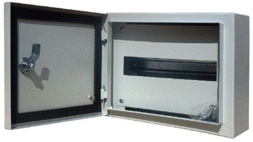 Изображение Корпус навесной ЩРН-12 250х300х120 12мод. IP54 метал. DEKraft 30250DEK