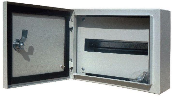 Изображение Корпус навесной ЩРН-12 250х300х120 12мод. IP54 метал. DEKraft 30250DEK