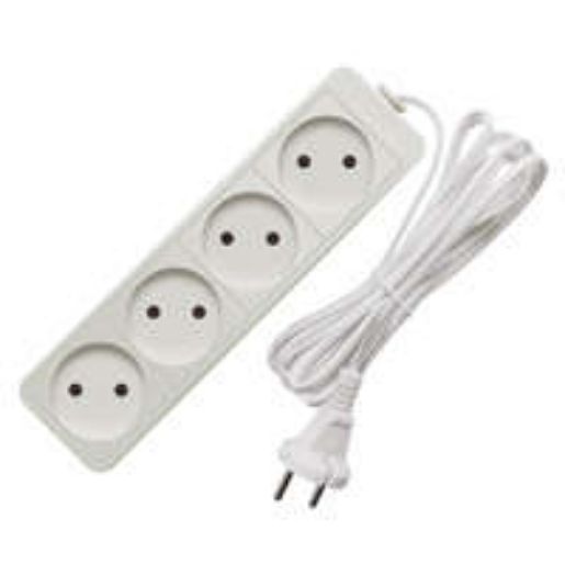 Изображение Удлинитель 4х1.5м без заземл. 6А IP20 1.3кВт ШВВП Союз 481S-0401