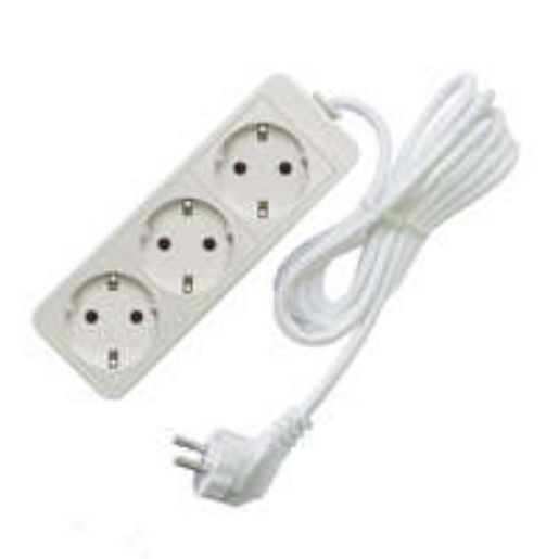 Изображение Удлинитель 3х10м с заземл. 10А IP20 2.2кВт ПВС Союз 481S-9310