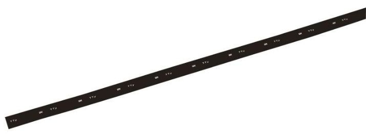Изображение Трубка термоусадочная ТТУ нг-LS 50/25 черн. 1м IEK UDRS-D50-1-K02