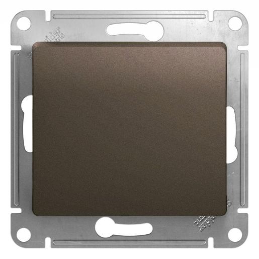 Изображение Переключатель проходной 1-кл. СП Glossa 10А IP20 (сх. 6) 10AX механизм шоколад. SE GSL000861