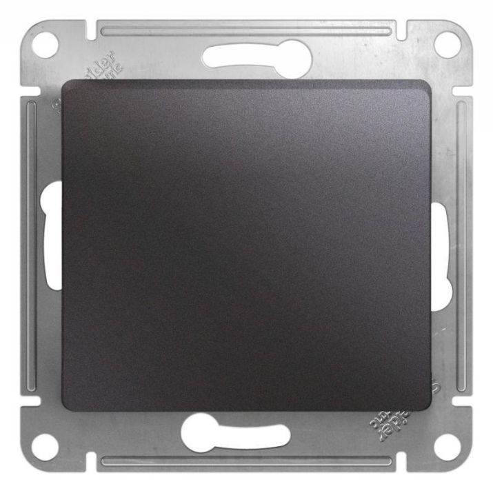 Изображение Переключатель проходной 1-кл. СП Glossa 10А IP20 (сх. 6) 10AX механизм графит SE GSL001361