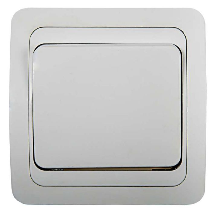 Изображение Выключатель 1-кл. СП Classico 2021 10А IP20 бел. ASD / IN HOME 4680005959846
