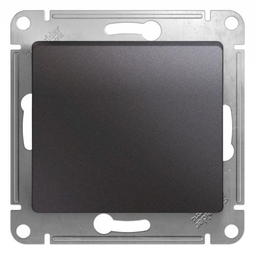 Изображение Выключатель 1-кл. СП Glossa 10А IP20 (сх. 1) 10AX механизм графит SE GSL001311
