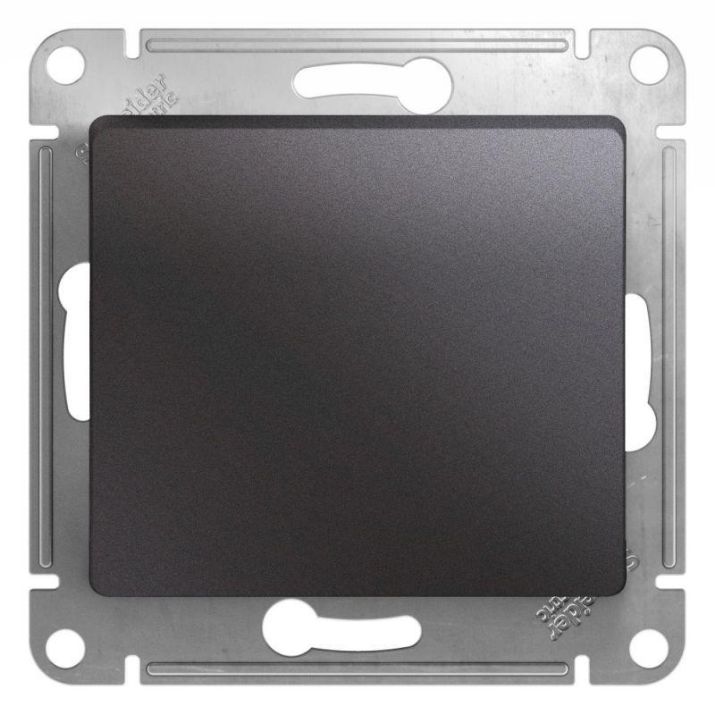 Изображение Выключатель 1-кл. СП Glossa 10А IP20 (сх. 1) 10AX механизм графит SE GSL001311