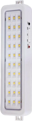 Изображение Светильник светодиодный LA-112 30LED 220В аккумуляторный Li-ion бел. Camelion 13149