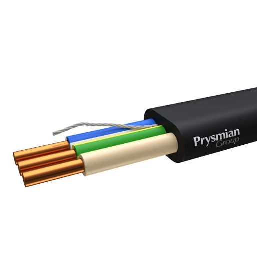 Изображение Кабель ВВГ-Пнг(А)-LS 3х1.5 корд (бухта) 0.66кВ (м) РЭК-PRYSMIAN 2703040101