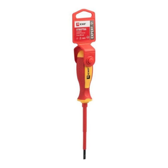Изображение Отвертка SL4х100мм Expert 1000В PROхima EKF sl-4-100-exp-in