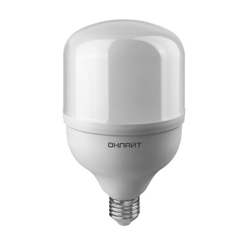 Изображение Лампа светодиодная высокомощная 82 903 OLL-T100-40-230-865-E27E40 40Вт 6500К холод. бел. E27/E40 3200лм 176-264В ОНЛАЙТ 82903