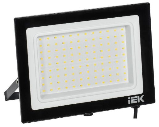 Изображение Прожектор светодиодный СДО 06-100 IP65 4000К черн. IEK LPDO601-100-40-K02