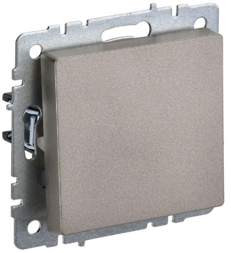 Изображение Выключатель 1-кл. СП BRITE ВС10-1-0-БрШ 10А шампань IEK BR-V10-0-10-K37