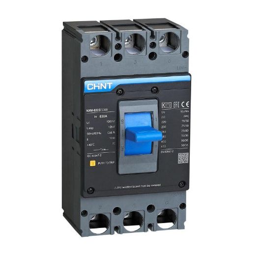 Изображение Выключатель автоматический 3п 630А 50кА NXM-630S (R) CHINT 131375