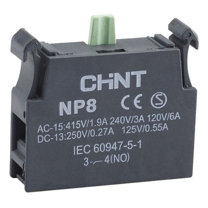 Изображение Блок контактный 1НО для NP8 (R) CHINT 669998