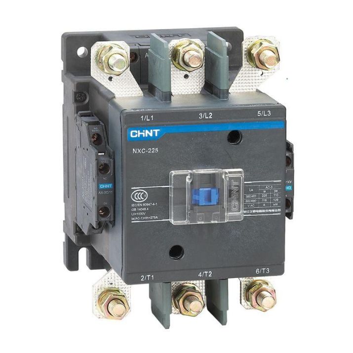Изображение Контактор NXC-265 265А 220-240AC/DC 2НО+2НЗ 50Гц (R) CHINT 836542