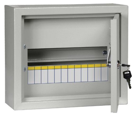 Изображение Корпус металлический ЩРн-12 (265х310х120мм) IP31 TITAN 3 IEK MKM14-N-12-31-Z
