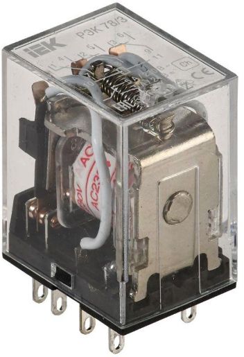 Изображение Реле РЭК 78-3 5А 220В AC IEK RRP20-3-05-220A