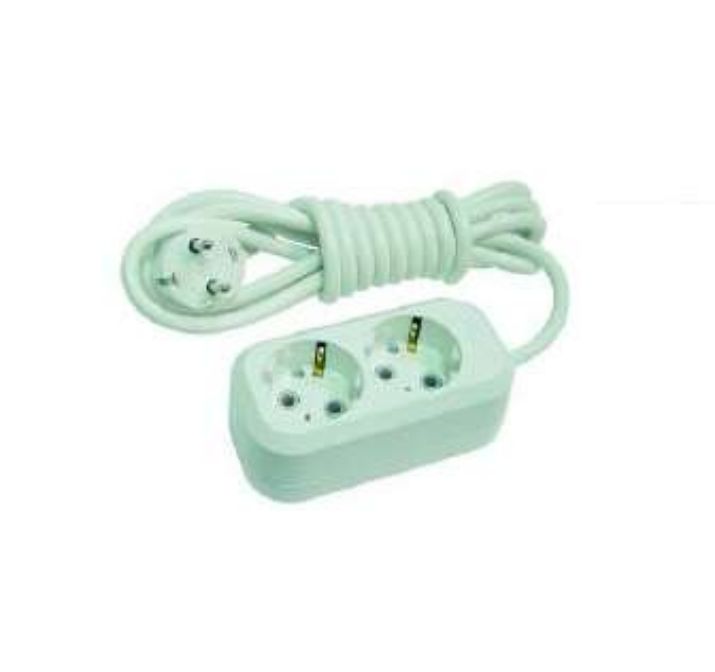 Изображение Удлинитель 2х3м с заземл. 16А IP20 Makel MGP113