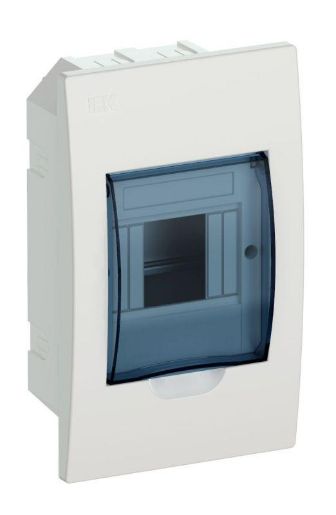 Изображение Корпус встраиваемый ЩРВ-П-4 Krepta 3 IP41 пластик. бел. IEK MKP12-V-04-40-20