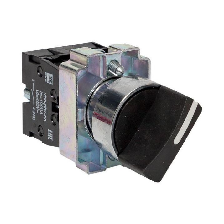 Изображение Переключатель BD33 3P короткая ручка 2NO EKF xb2-bd33