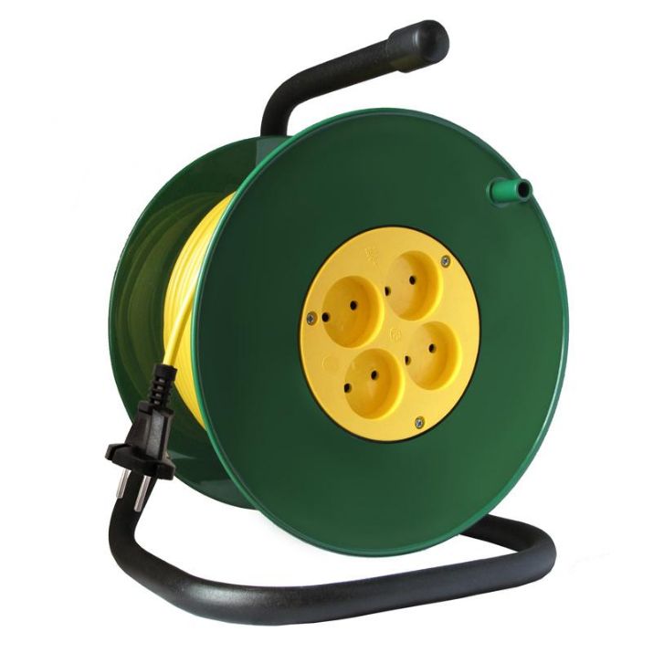 Изображение Удлинитель на катушке 4х40м без заземл. 10А IP20 1.3кВт Союз 481S-3104