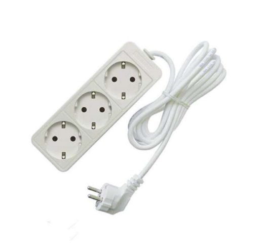 Изображение Удлинитель 3х3м с заземл. 10А IP20 2.2кВт ПВС Союз 481S-9303